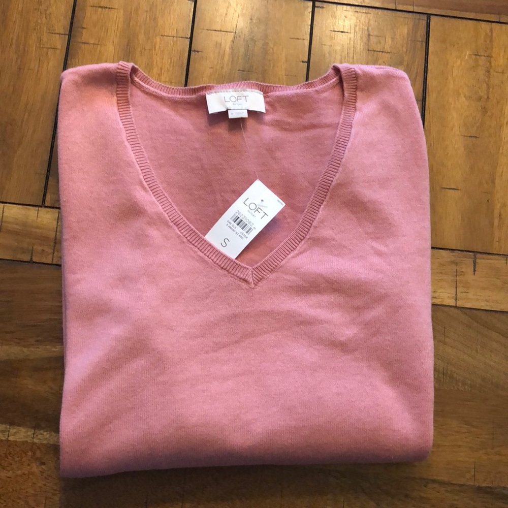 V-neck sweater